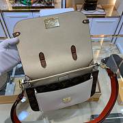 Bagsall Louis Vuitton message bag white M44353 26cm - 5