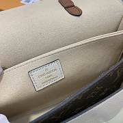 Bagsall Louis Vuitton message bag white M44353 26cm - 3