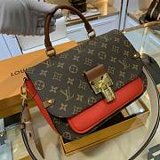 Louis Vuitton message bag red M44584 26cm - 2