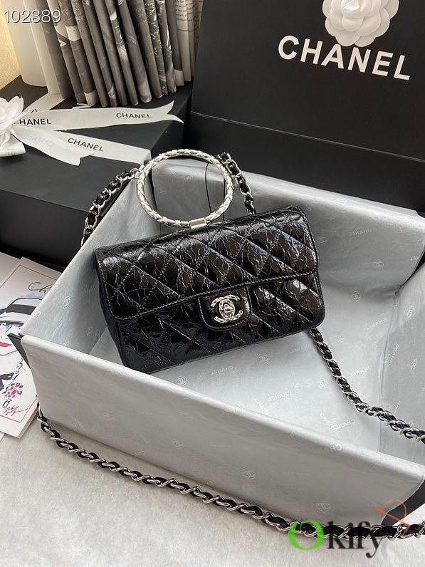 Chanel handbag black AS1665 18cm - 1