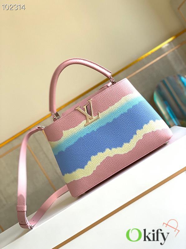 Louis Vuitton large handbag Pink M42259 31cm - 1