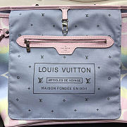 Louis Vuitton Neverfull MM Bag M45270 Pink 31cm - 2