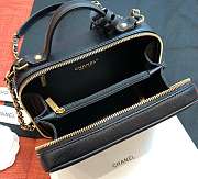 Chanel Chain Vanity Case Black 21cm - 5