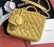 Chanel Chain Vanity Case Yellow 21cm - 2