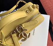 Chanel Chain Vanity Case Yellow 21cm - 5