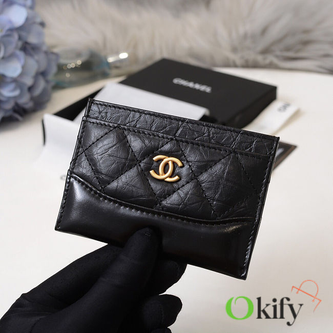 Bagsall Chanel card case Black - 1