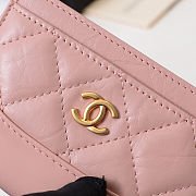 Bagsall Chanel card case pink  - 3