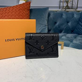 Louis Vuitton Zoé Wallet 12 Black M62305