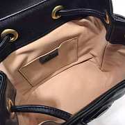 Gucci Backpack BagsAll black with gold hardware - 2