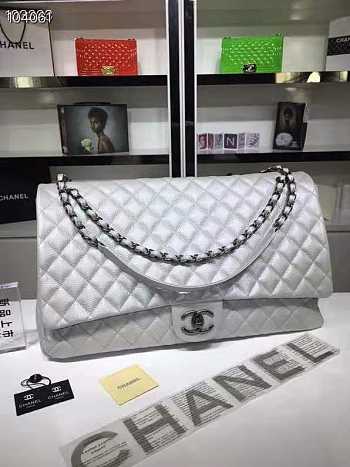 Chanel large classic flap bag travel bags 46cm