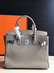 Hermas Birkin Gray 25cm - 6