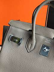 Hermas Birkin Gray 25cm - 2