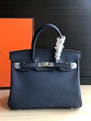 Hermès Birkin Navy Blue 25cm-2 - 2