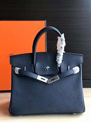 Hermès Birkin Navy Blue 25cm-2 - 1