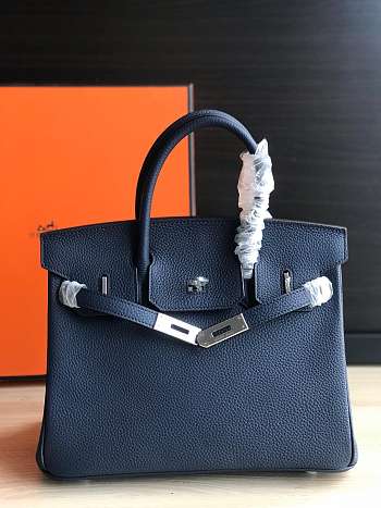 Hermès Birkin Navy Blue 25cm-2