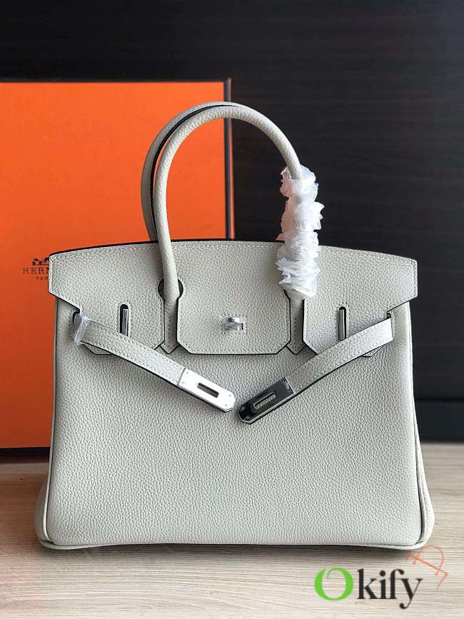 Hermès Birkin White 25cm  - 1