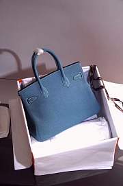 Hermès Birkin Blue 30cm - 3