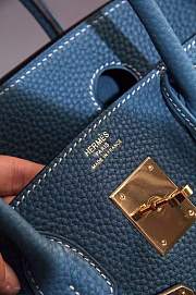 Hermès Birkin Blue 30cm - 6