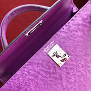 Hermas mini kelly epsom 19cm in Purple - 6