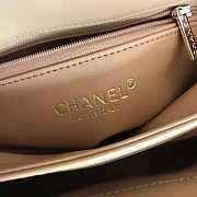 Chanel trendy handbag top handle Beige 25cm - 5