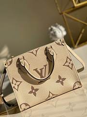 LV M45654 ONTHEGO PM Bicolor Monogram Empreinte Leather 25cm - 4