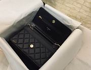 Chanel WOC crossbody bag with gold hardware 19.5cm - 5