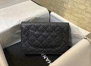 Chanel WOC crossbody bag with sliver hardware caviar 19.5cm - 2