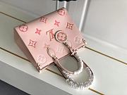 LV onthego tote Monogram Empreinte leather pink 35cm - 2