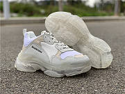 Balenciaga Triple S White Gray Clear Sole 6818 - 3