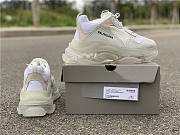 Balenciaga Triple S White Gray Clear Sole 6818 - 2