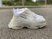 Balenciaga Triple S White Gray Clear Sole 6818 - 4