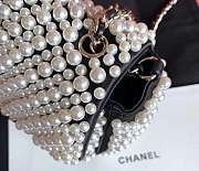 Chanel mini pearl flap 20cm - 5
