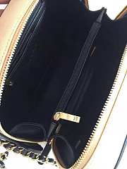 Chanel Chain Vanity Case Black and Beige 21cm - 6