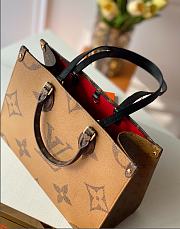 LV M45321 ONTHEGO MM Reverse  Monogram Brown 35cm - 5