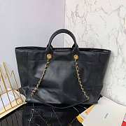 Chanel shopping bag in black 39cm - 2