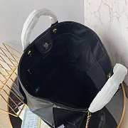 Chanel shopping bag in black 39cm - 5