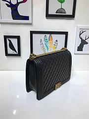 Chanel LeBoy Lambskin bag with Gold hardware 30cm - 3