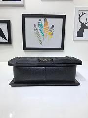 Bagsall Chanel LeBoy caviar bag with Silver hardware 28cm - 6