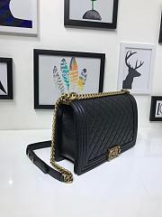 Bagsall Chanel LeBoy caviar bag with Gold hardware 28cm - 2