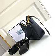 Bagsall Re-Edition 2005 Saffiano Leather Bag Black/Gold 1BH204 - 5