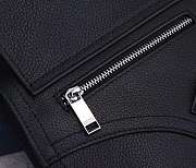Dior SADDLE POUCH Black Grained Calfskin - 4