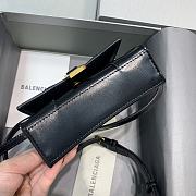 Balenciaga Hourglass Mini Handle Bag Black 14cm - 3