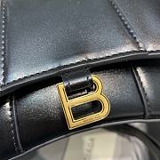 Balenciaga Hourglass Mini Handle Bag Black 14cm - 2