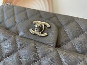 Chanel Grain Leather & Silver-Tone Metal 0111208 25.5cm - 6