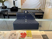 Chanel Lambskin & Silver-Tone Metal 0111213 25.5cm - 4