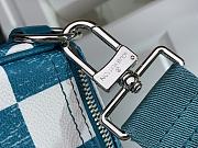 Louis Vuitton Keepall Bandoulière 45 Teal Blue N80404  - 4