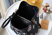 Louis Vuitton Neonoe Wild at Heart 26 Black M44679  - 2