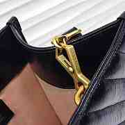 Gucci GG Marmont Tote Top Handle 35 Bag Black - 6
