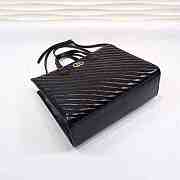 Gucci GG Marmont Tote Top Handle 35 Bag Black - 5