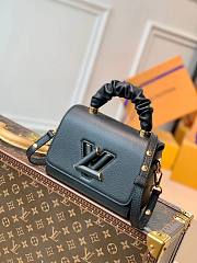 Louis Vuitton Small Twist 18 Black M58688  - 1